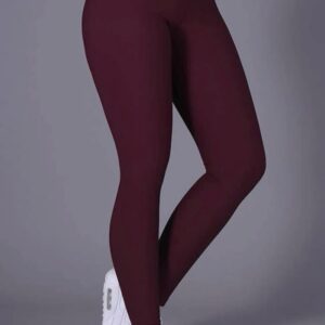 Ankle-Length Solid Leggings